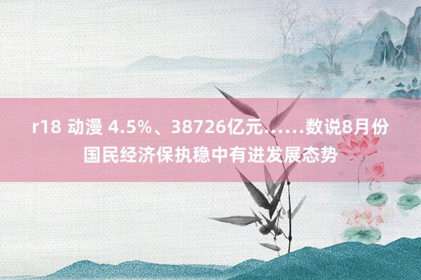 r18 动漫 4.5%、38726亿元……数说8月份国民经济保执稳中有进发展态势