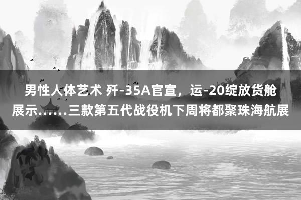 男性人体艺术 歼-35A官宣，运-20绽放货舱展示……三款第五代战役机下周将都聚珠海航展