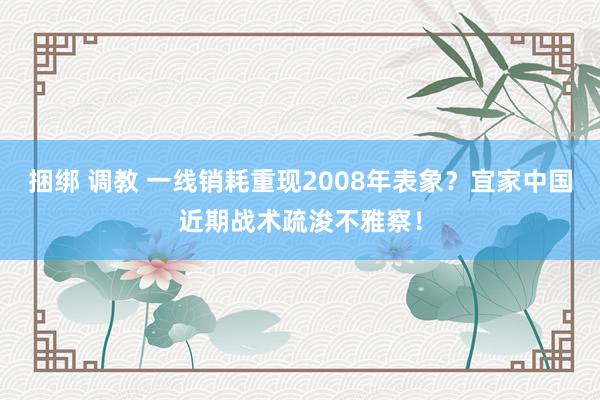 捆绑 调教 一线销耗重现2008年表象？宜家中国近期战术疏浚不雅察！