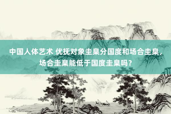 中国人体艺术 优抚对象圭臬分国度和场合圭臬，场合圭臬能低于国度圭臬吗？